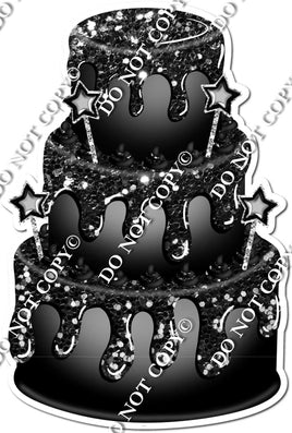 Black Cake, Black Dollops & Drip