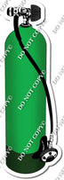 Scuba Tank - Flat Green