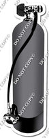 Scuba Tank - Flat Grey