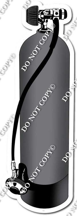 Scuba Tank - Flat Grey