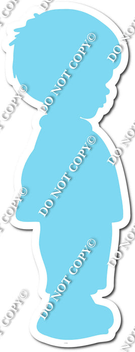 Baby Blue Boy Silhouette w/ Variants