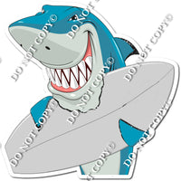 Blue Shark with Surfboard w/ Variants
