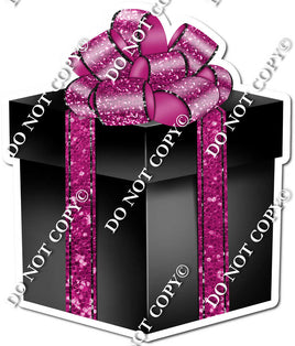 Sparkle - Black & Hot Pink Present - Style 4