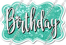 Sparkle Mint Birthday Statement w/ Variant