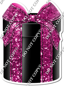 Sparkle - Black & Hot Pink Present - Style 3