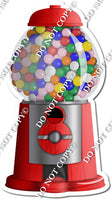 Red Gumball Machine w/ Variant