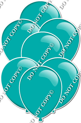 Teal - Balloon Bundle with Highlight