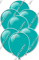 Teal - Balloon Bundle with Highlight