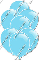 Baby Blue - Balloon Bundle with Highlight