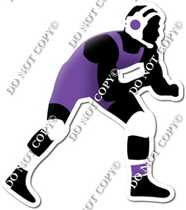 Purple Wrestler - Spread Legs w/ Variants