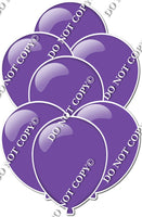 Purple - Balloon Bundle with Highlight