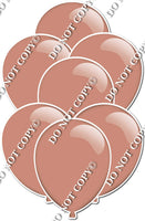 Rose Gold - Balloon Bundle with Highlight