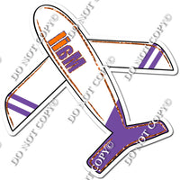 White & Purple Plane w/ Variants