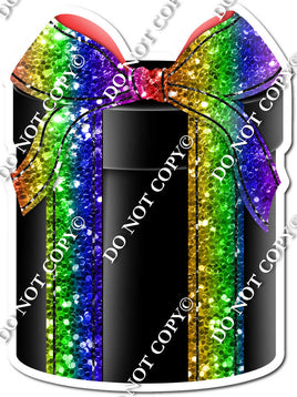 Rainbow & Black Present - Style 3