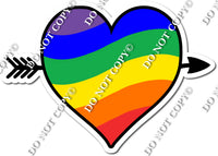 Rainbow Heart & Arrow w/ Variants