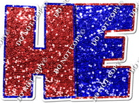 HE - Red & Blue