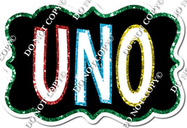 Uno Statement - Red, Caribbean, Green, & Yellow w/ Variant