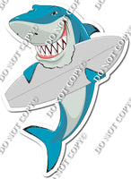 Blue Shark - Blank Surfboard w/ Variants