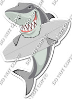 Grey Shark - Blank Surfboard w/ Variants