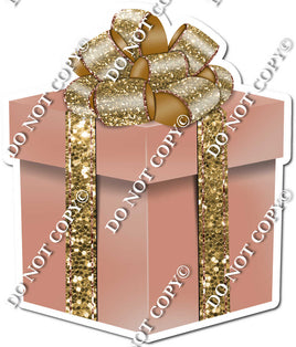 Sparkle - Rose Gold & Gold Present - Style 4