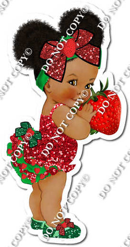 Sparkle - Girl Holding Strawberries w/ Variants