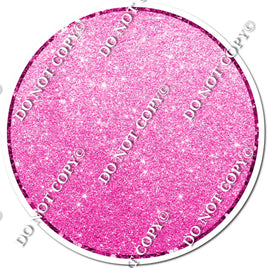 Glitter Hot Pink Dot w/ Variants