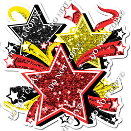 Red, Yellow & Black Star Bundle