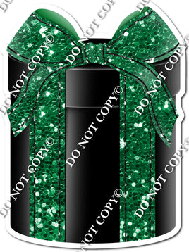 Sparkle - Green & Black Present - Style 3