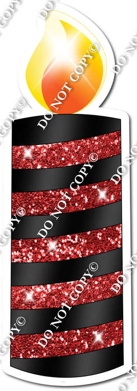 Black & Red Candle Style 1 w/ Variant