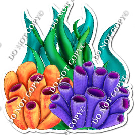 Orange & Purple Coral w/ Variants