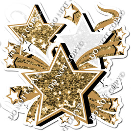 Gold & White Star Bundle