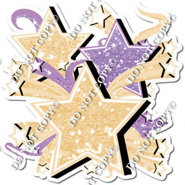 Champagne & Lavender Star Bundle