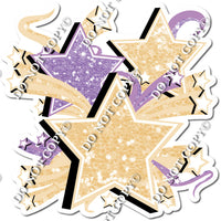 Champagne & Lavender Star Bundle