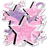Baby Pink & Lavender Star Bundle