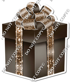 Sparkle - Chocolate Box & Chocolate Ribbon Present - Style 4