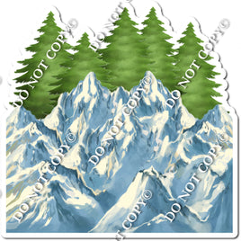 Mountains with Trees