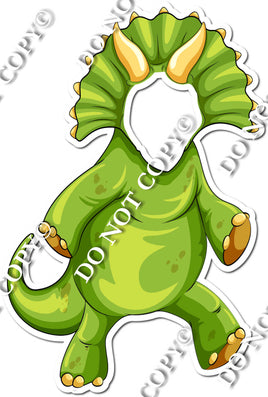 Dinosaur Face Cutout
