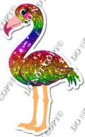 Rainbow Flamingo