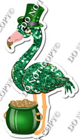 St. Patrick's Day Flamingo w/ Variants
