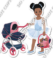 Girl with Stroller w/ Variants