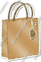 Shopping Bag - Gold
