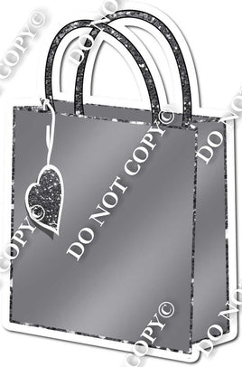 Shopping Bag - Silver