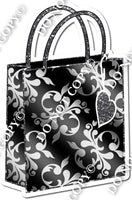 Shopping Bag -Fancy Silver