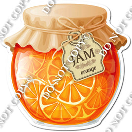 Orange Jam Jar