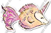 Fancy Yellow Unicorn Fish w/ Variants
