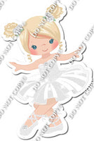 Ballerina - Blonde Hair - White Dress w/ Variants