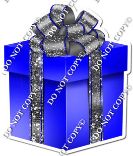 Sparkle - Blue & Silver Present - Style 4