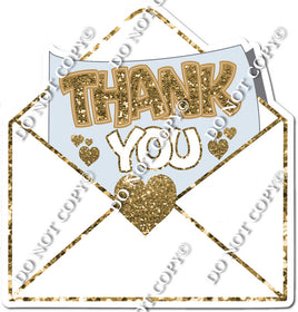 Gold - Thank You Envelope w/ Variants