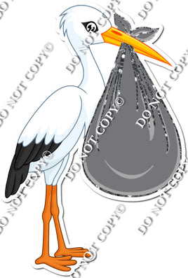 Stork - Silver Sparkle w/ Variants