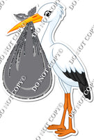 Stork - Silver Sparkle w/ Variants